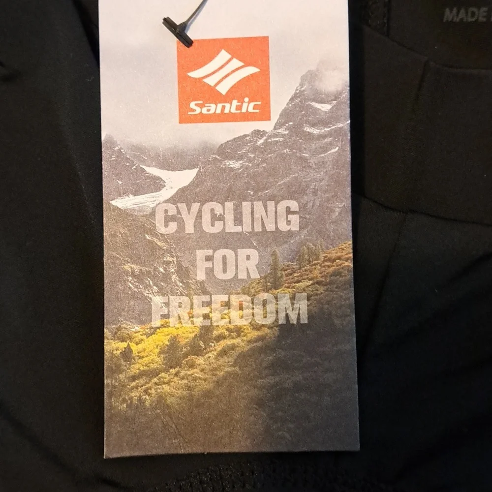 MENS SANTIC CYCLING FOR FREEDOM 3D PADDED PANTS  S - Picture 6 of 11